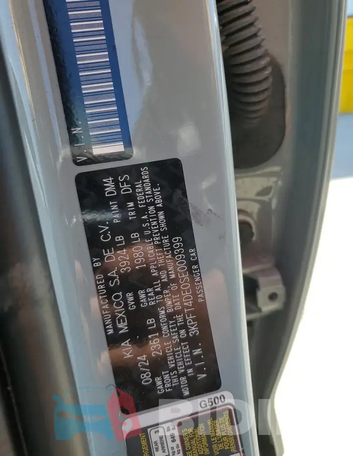 3KPFT4DE0SE009399 Photo# 12