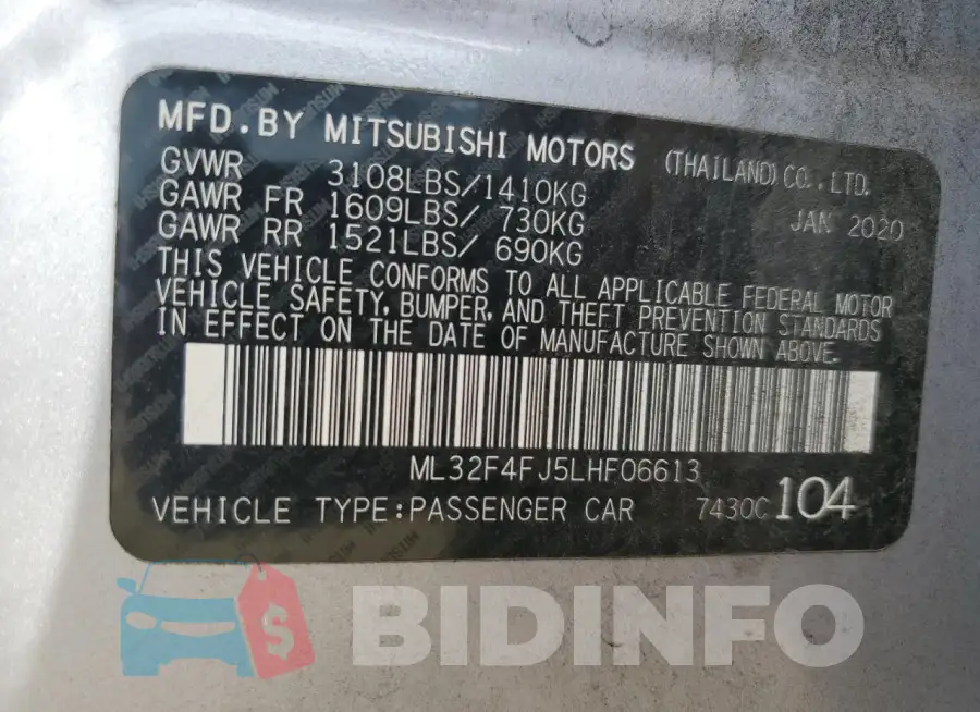 ML32F4FJ5LHF06613 Photo# 12