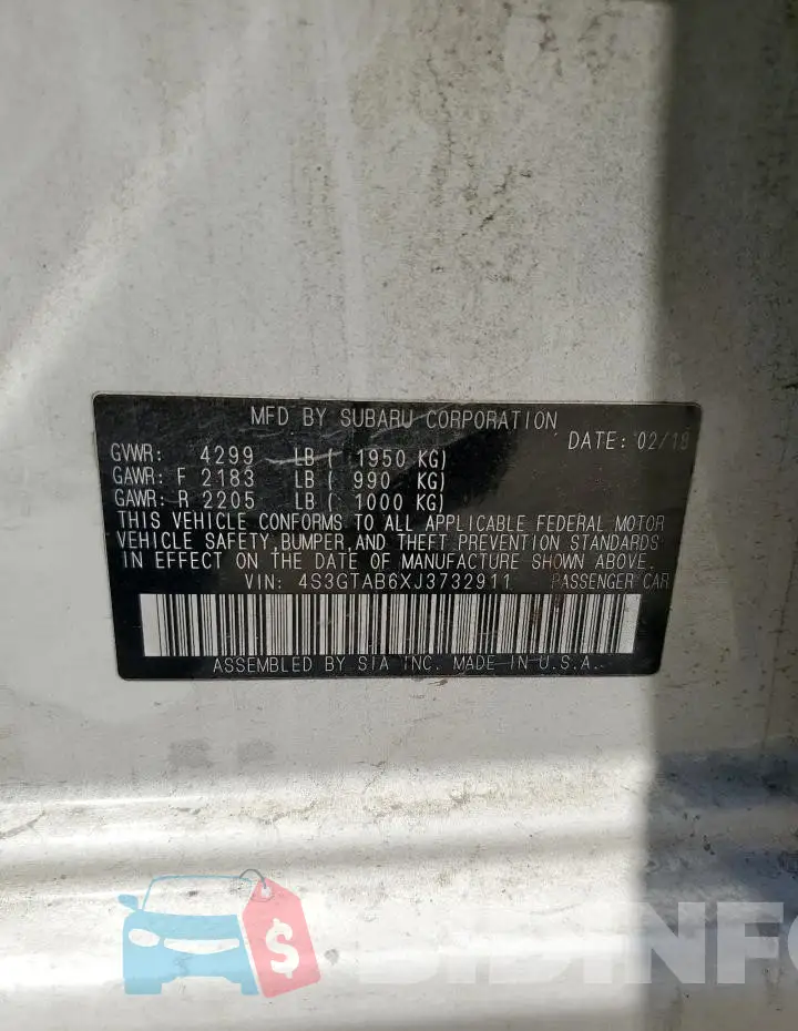 4S3GTAB6XJ3732911 Photo# 12