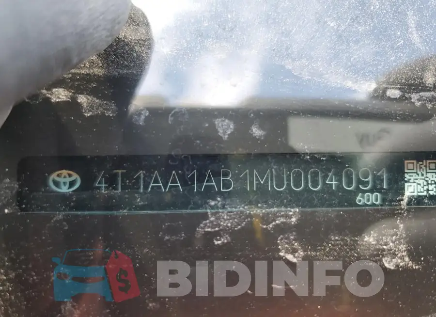 4T1AA1AB1MU004091 Photo# 12