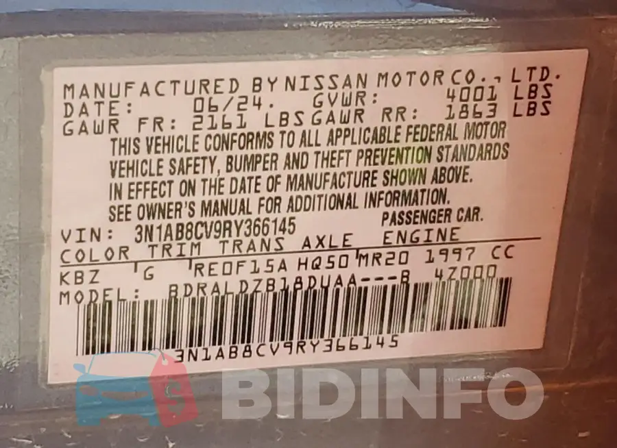 3N1AB8CV9RY366145 Photo# 13