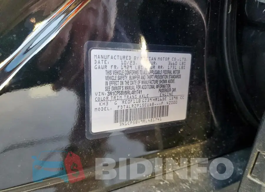 3N1CP5BV9RL481741 Photo# 12