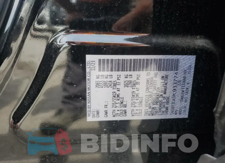 5N1BT3CA5PC933774 Photo# 13