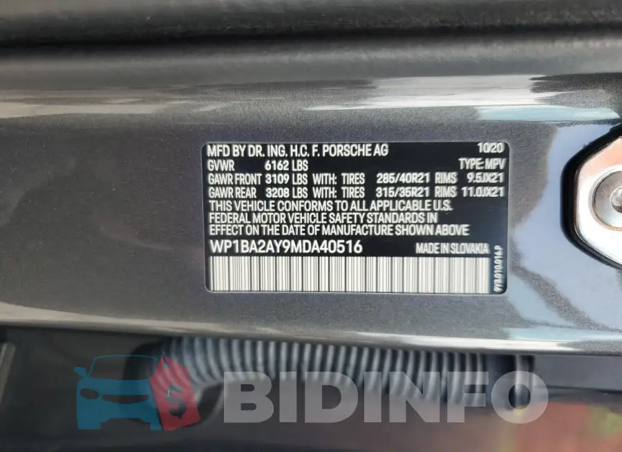 WP1BA2AY9MDA40516 Photo# 13