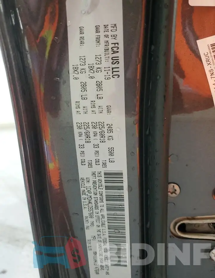 1C4PJMDN4LD557600 Photo# 12