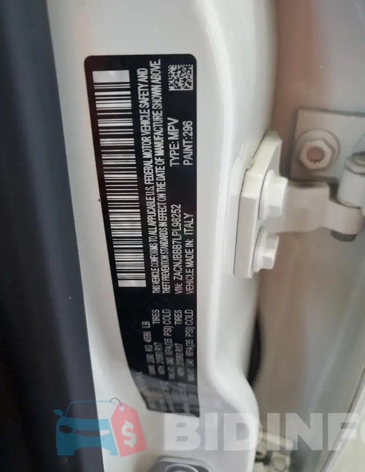 ZACNJBBB7LPL98252 Photo# 14