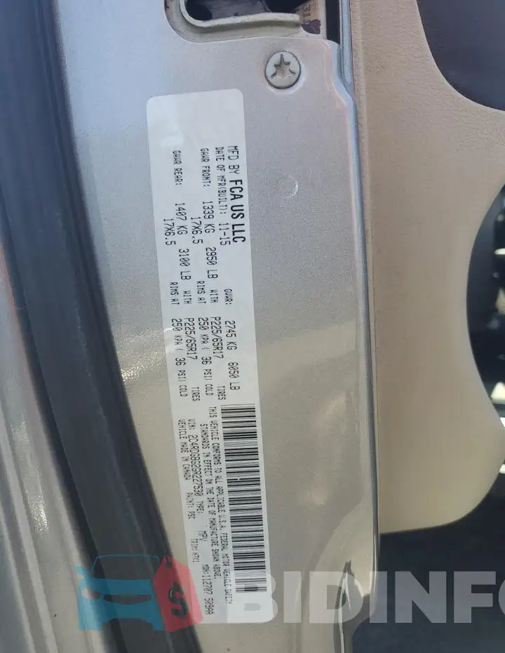 2C4RDGBG2GR227530 Photo# 13