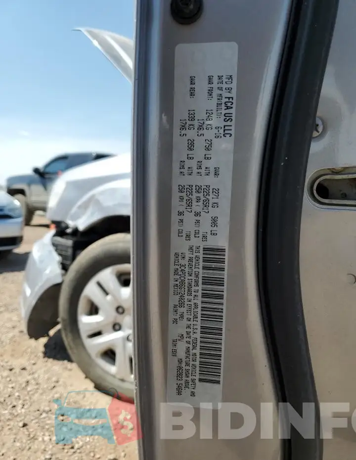 3C4PDCAB6GT240266 Photo# 13