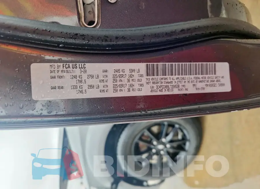 3C4PDCAB9LT220538 Photo# 13