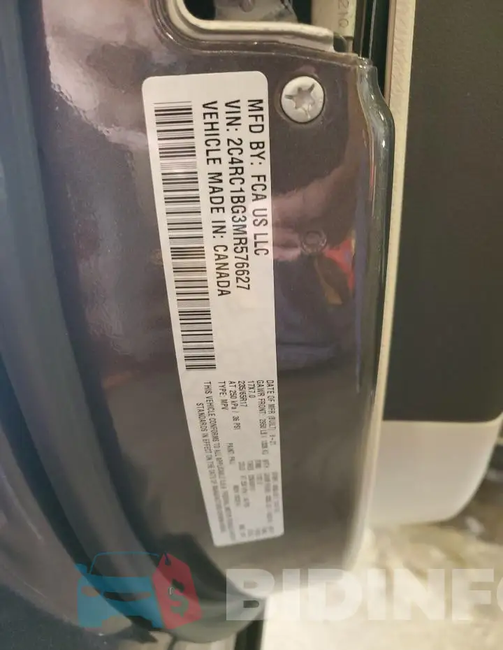 2C4RC1BG3MR576627 Photo# 13