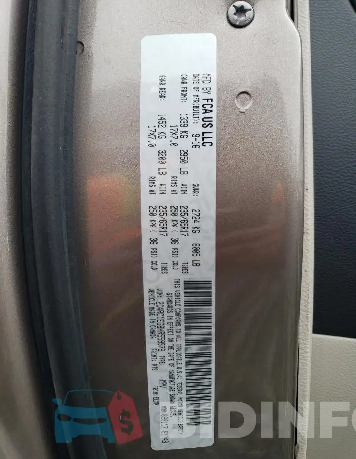 2C4RC1EG8HR559579 Photo# 13