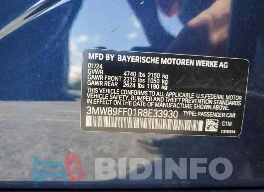 3MW89FF01R8E33930 Photo# 12