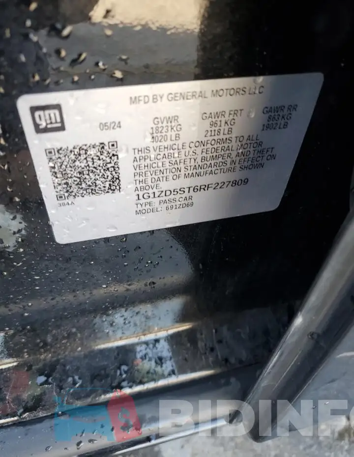 1G1ZD5ST6RF227809 Photo# 13