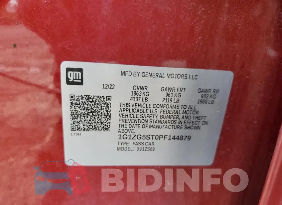 1G1ZG5ST0PF144879 Photo# 12