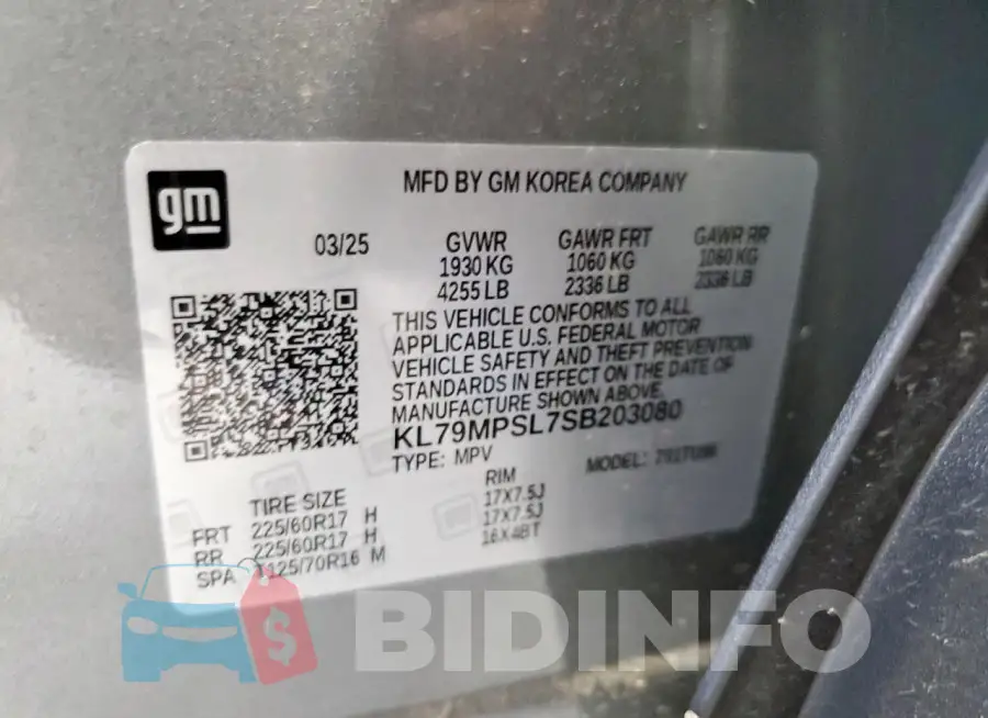 KL79MPSL7SB203080 Photo# 13