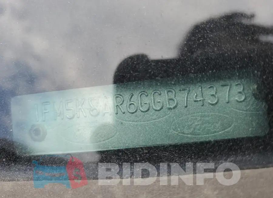 1FM5K8AR6GGB74373 Photo# 12