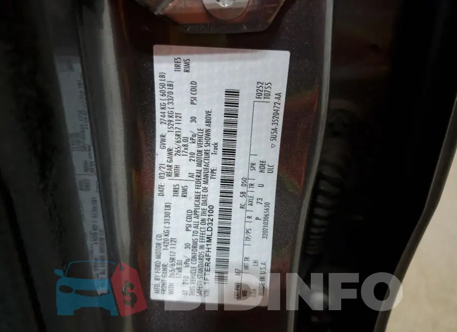 1FTER4FH1MLD32100 Photo# 13