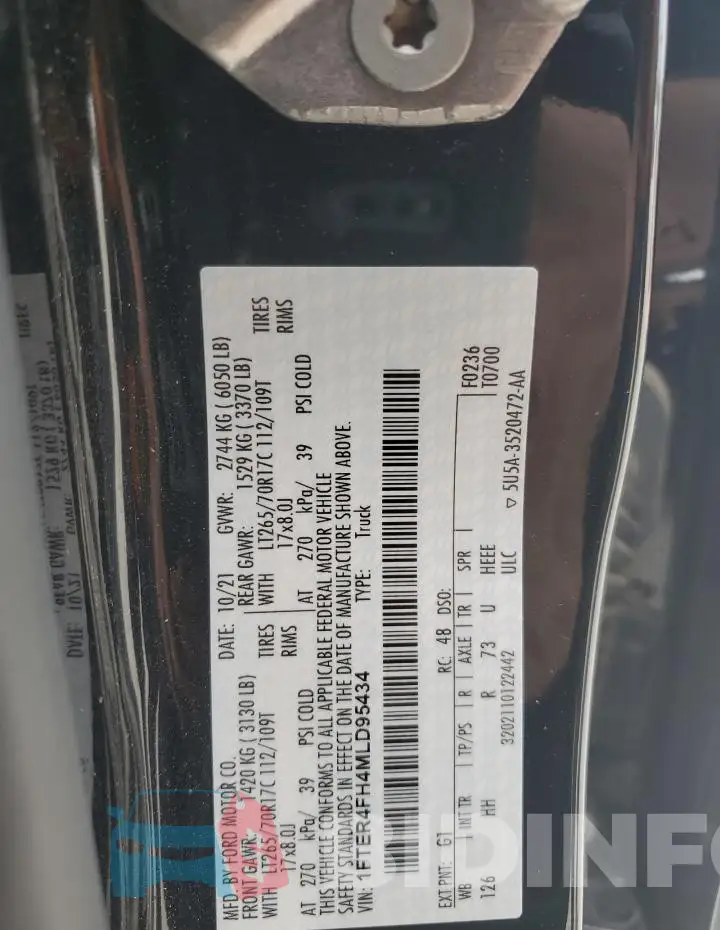 1FTER4FH4MLD95434 Photo# 12