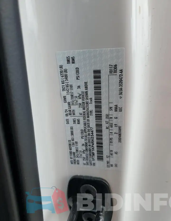 1FTMF1KP4RKE54477 Photo# 12