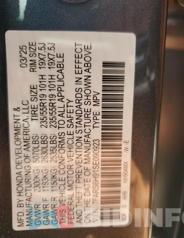 7FARS6H91SE090923 Photo# 13