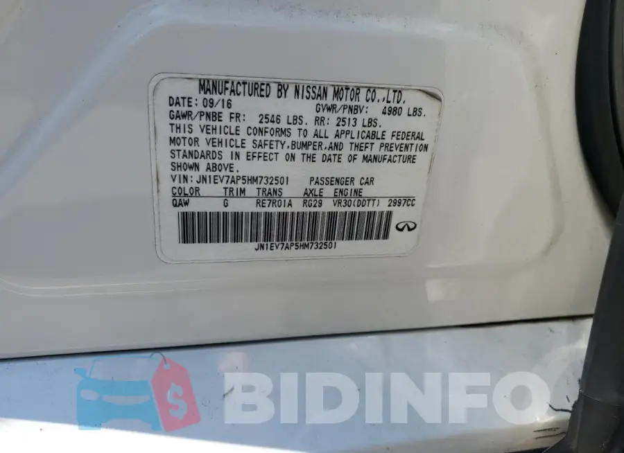 JN1EV7AP5HM732501 Photo# 12