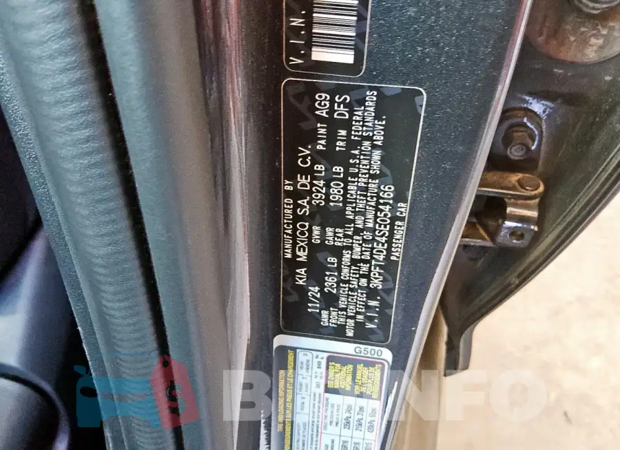 3KPFT4DE4SE054166 Photo# 12