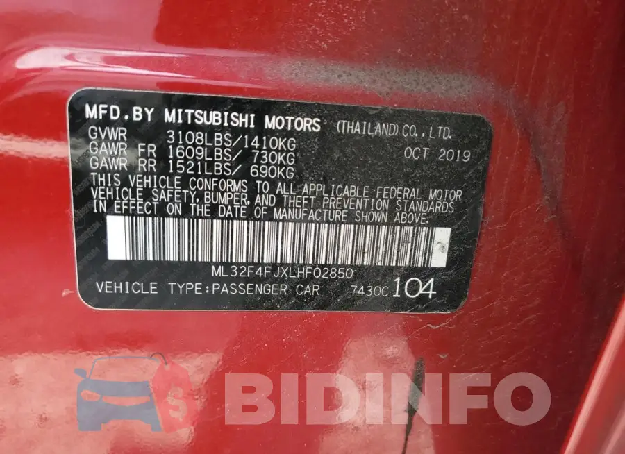 ML32F4FJXLHF02850 Photo# 12