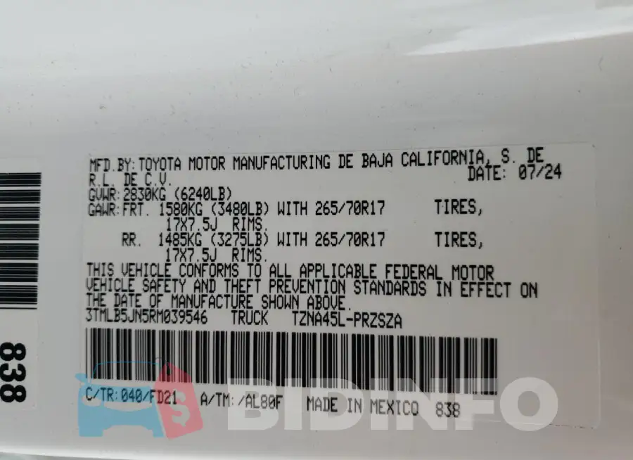 3TMLB5JN5RM039546 Photo# 13