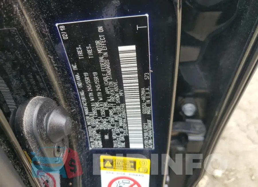 5TDJZRFH4JS840146 Photo# 14
