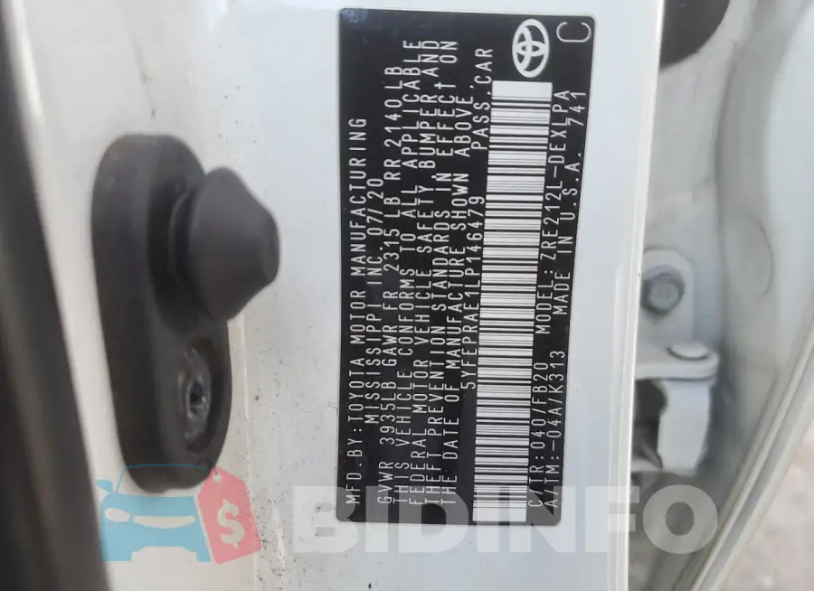 5YFEPRAE1LP146479 Photo# 12