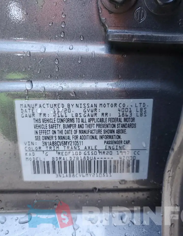 3N1AB8CV6MY210511 Photo# 12