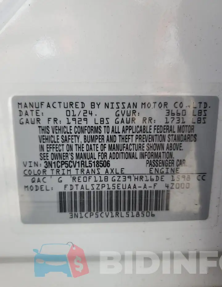 3N1CP5CV1RL518506 Photo# 13