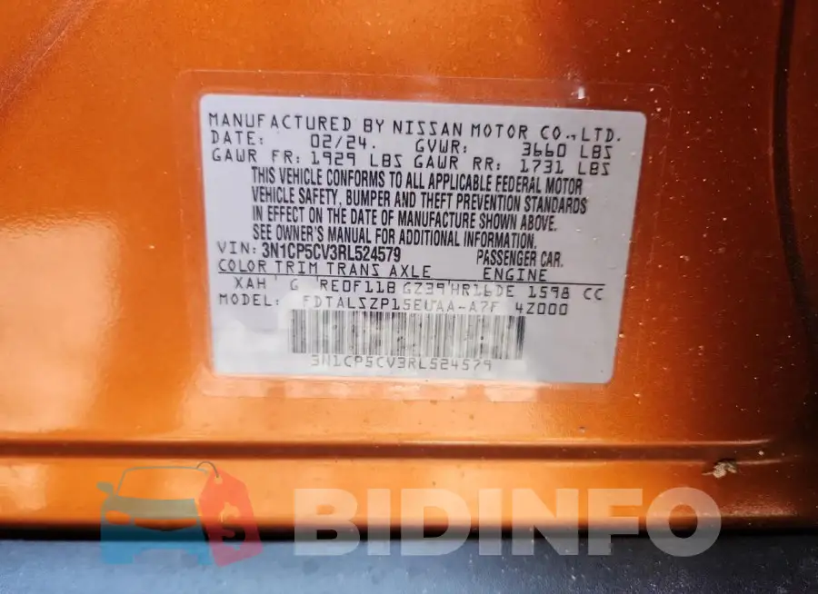 3N1CP5CV3RL524579 Photo# 13