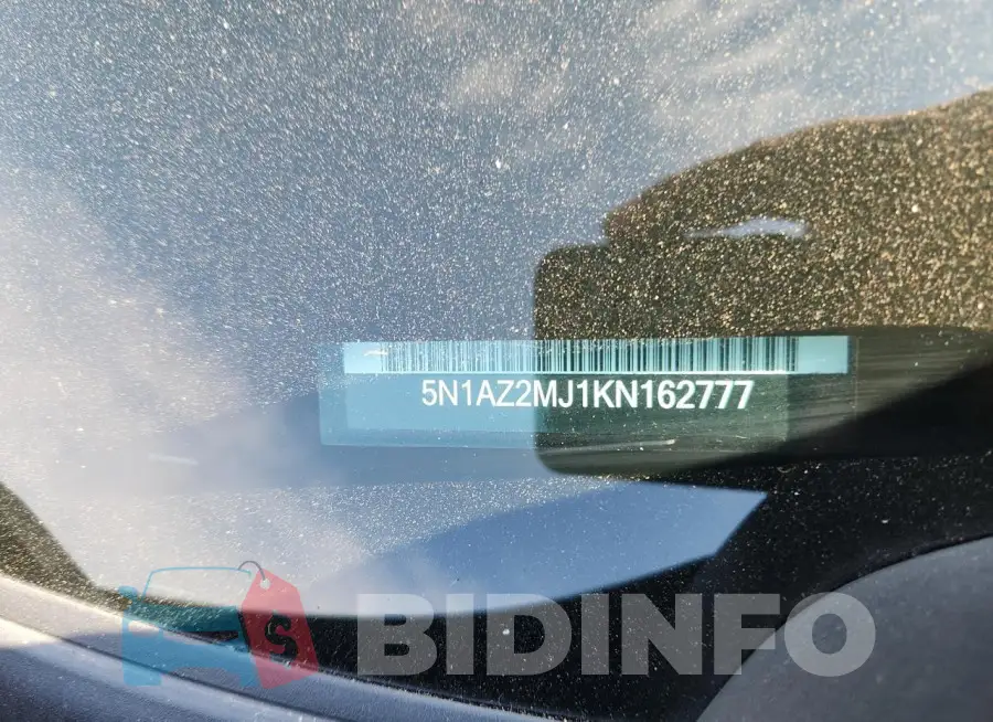 5N1AZ2MJ1KN162777 Photo# 12