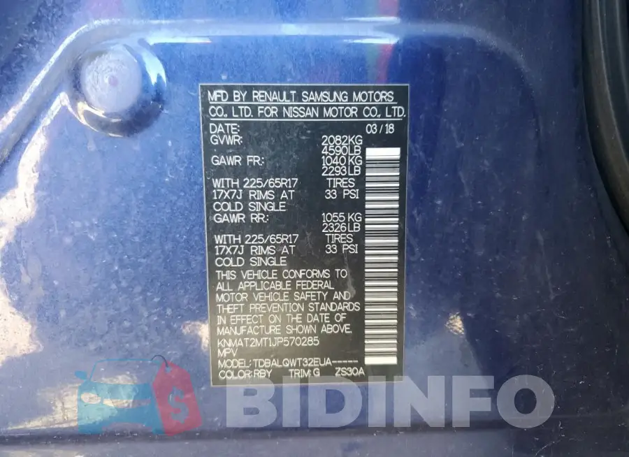 KNMAT2MT1JP570285 Photo# 13