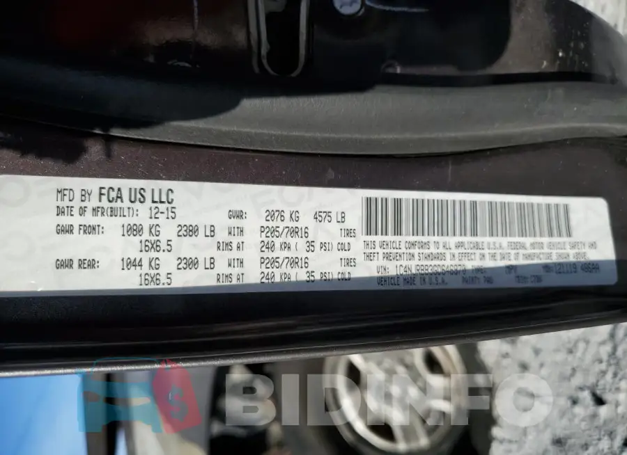 1C4NJRBB3GD646870 Photo# 13