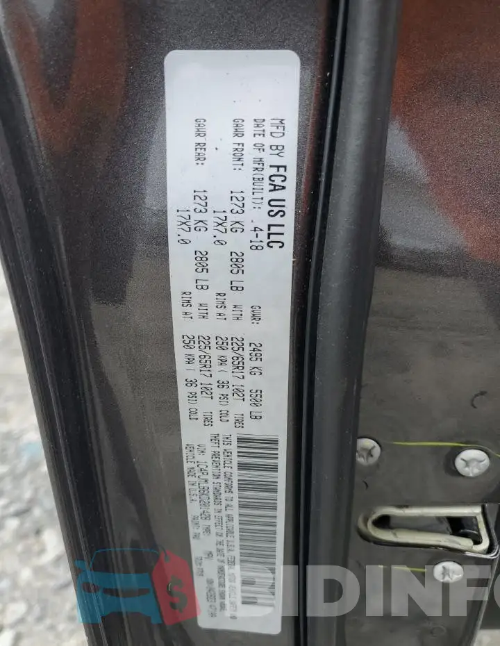 1C4PJMLB6KD201428 Photo# 12