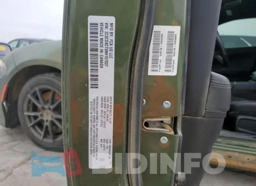 2C3CDXCT5NH157837 Photo# 12