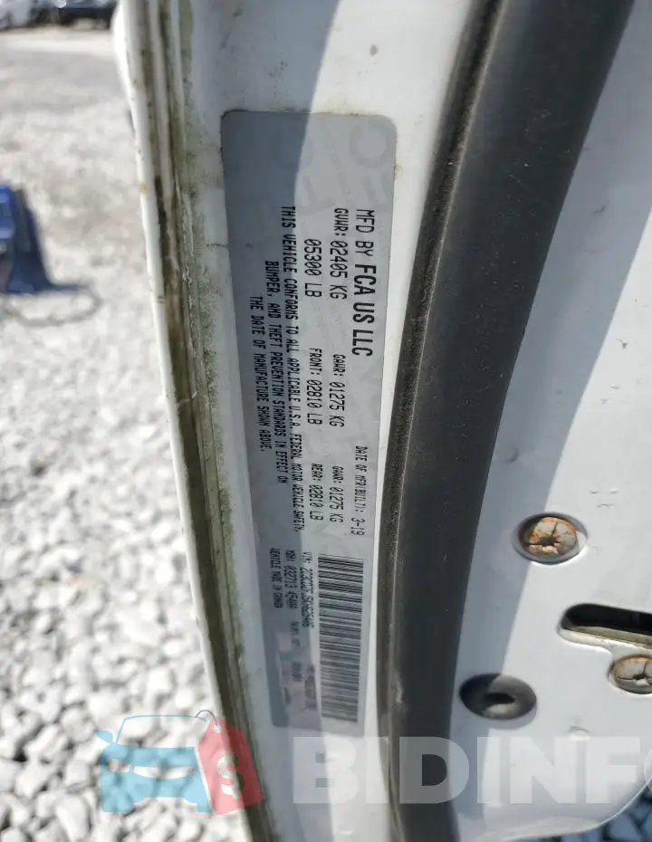 2C3CDZFJ5KH625406 Photo# 13