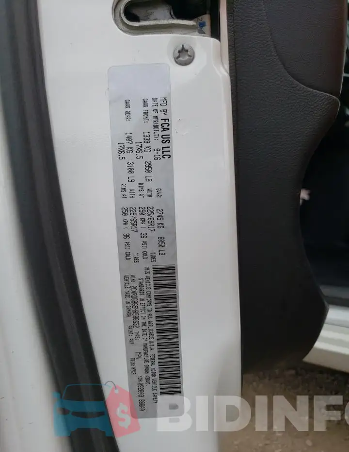 2C4RDGBG5HR586632 Photo# 13