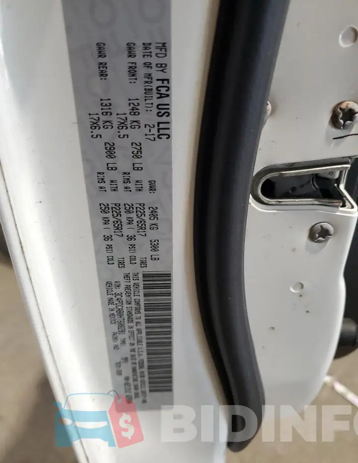 3C4PDCAB0HT608281 Photo# 13