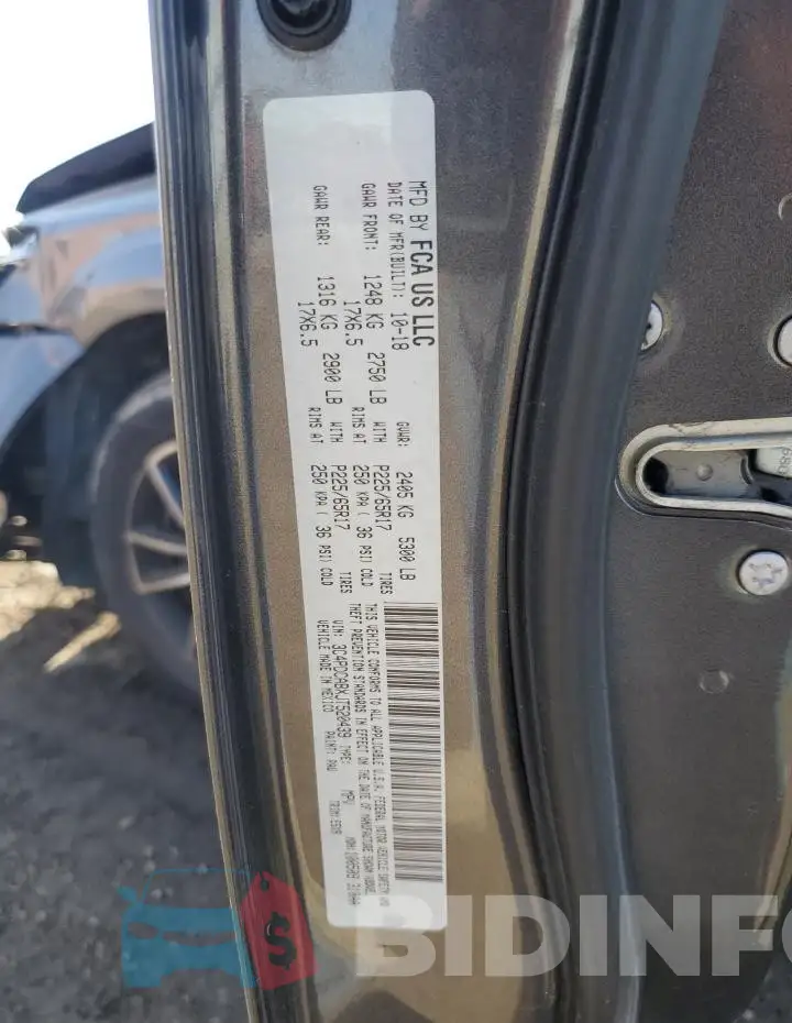 3C4PDCABXJT520439 Photo# 13
