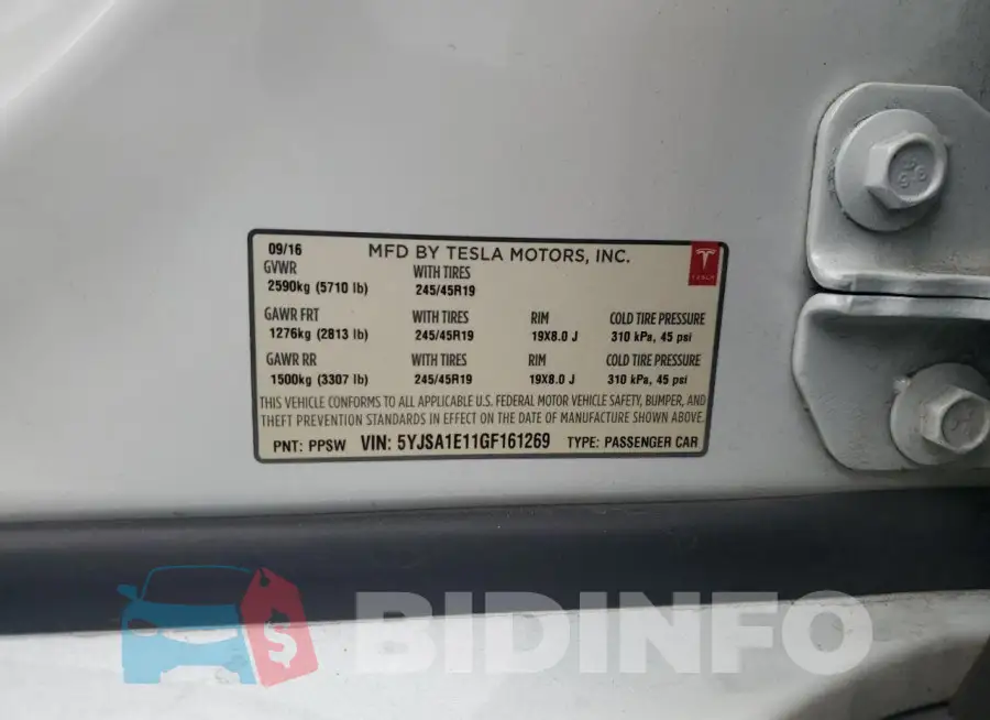 5YJSA1E11GF161269 Photo# 12