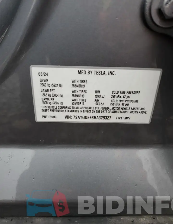 7SAYGDEE8RA329327 Photo# 13