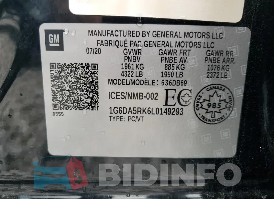 1G6DA5RK6L0149293 Photo# 12
