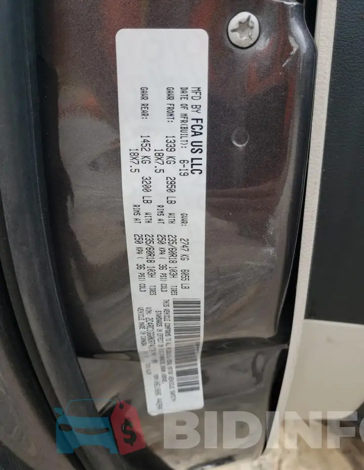 2C4RC1GG0KR741734 Photo# 13
