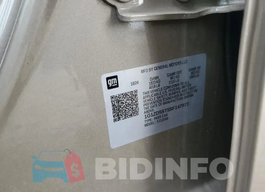 1G1ZD5ST5SF147973 Photo# 12