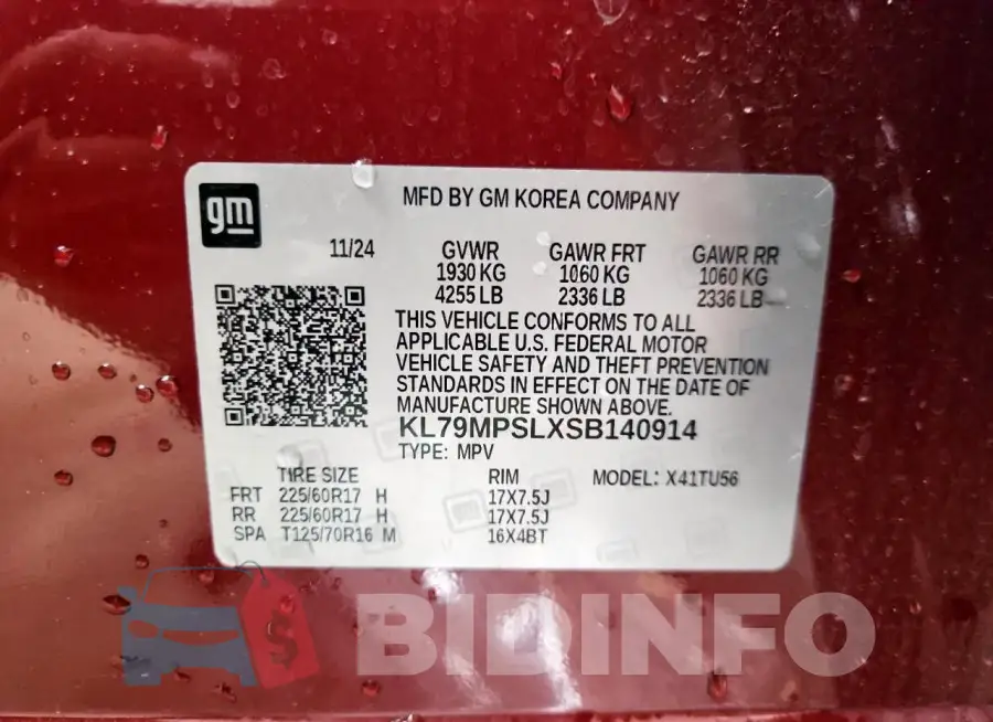 KL79MPSLXSB140914 Photo# 14