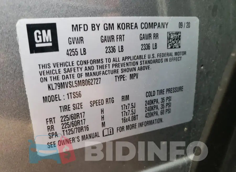 KL79MVSL5MB062727 Photo# 12
