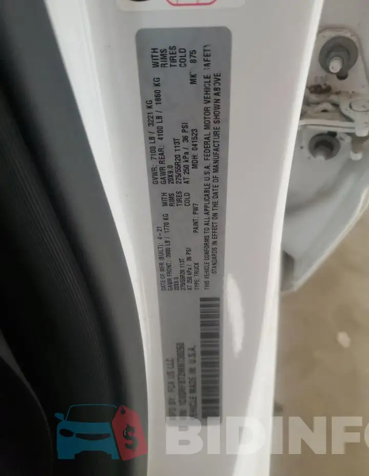 1C6SRFBT2MN730260 Photo# 12